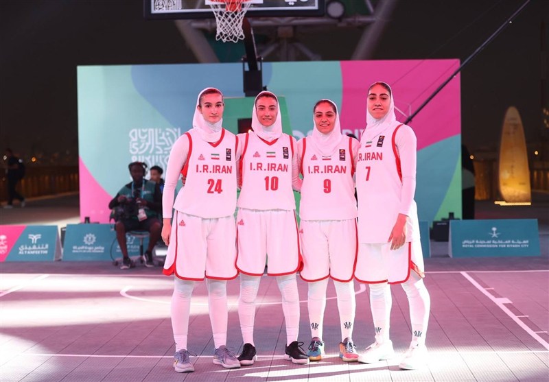 بازی های کشورهای اسلامی تیم بسکتبال سه نفره بانوان موفق به کسب مدال نشد