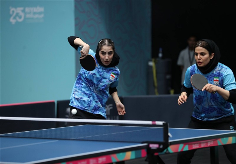 بازی های کشورهای اسلامی تیم تنیس روی میز دو نفره بانوان به فینال راه یافت