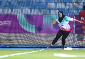 بازی های کشورهای اسلامی حروقی در پرتاب دیسک ششم شد