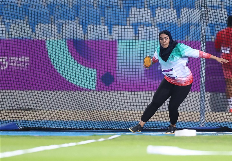 بازی های کشورهای اسلامی حروقی در پرتاب دیسک ششم شد