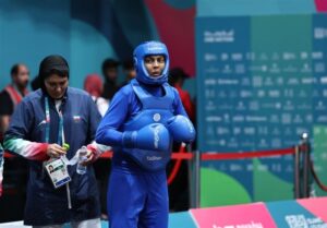 بازی های کشورهای اسلامی صعود آسان شهربانو منصوریان به نیمه نهایی