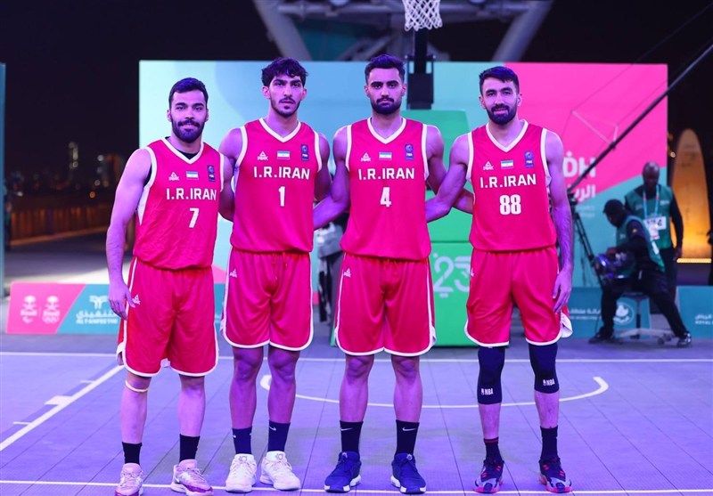 بازی های کشورهای اسلامی نایب قهرمان تیم بسکتبال 3 نفره مردان ایران