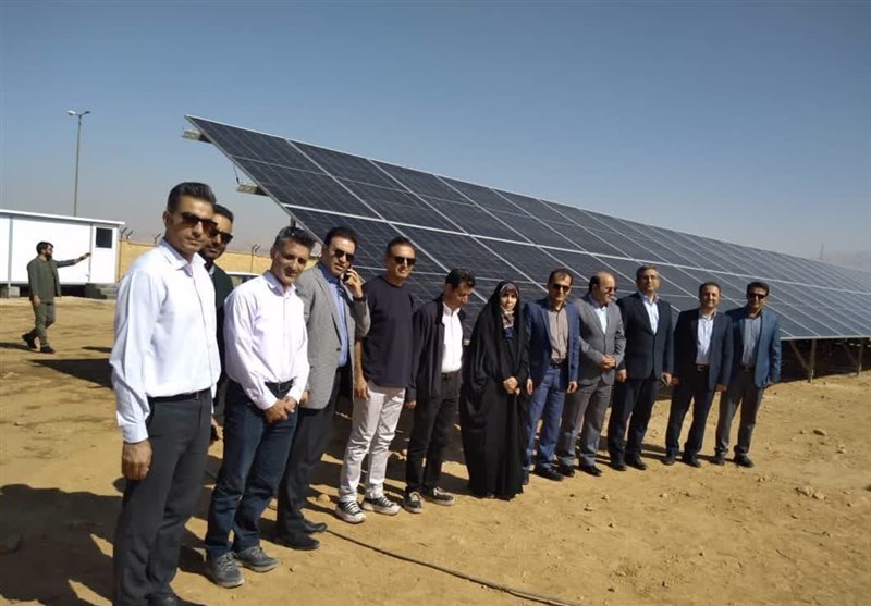 تزریق 9 مگاوات برق خورشیدی شیراز به شبکه سراسری / برق دوستدار محیط زیست در شریان شیراز