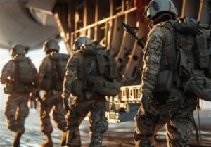 تفنگداران دریایی آمریکا در هائیتی تبادل آتش می کنند