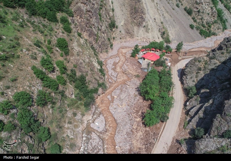 جاده چالوس تا تخلیه بار ترافیکی یک طرفه می شود