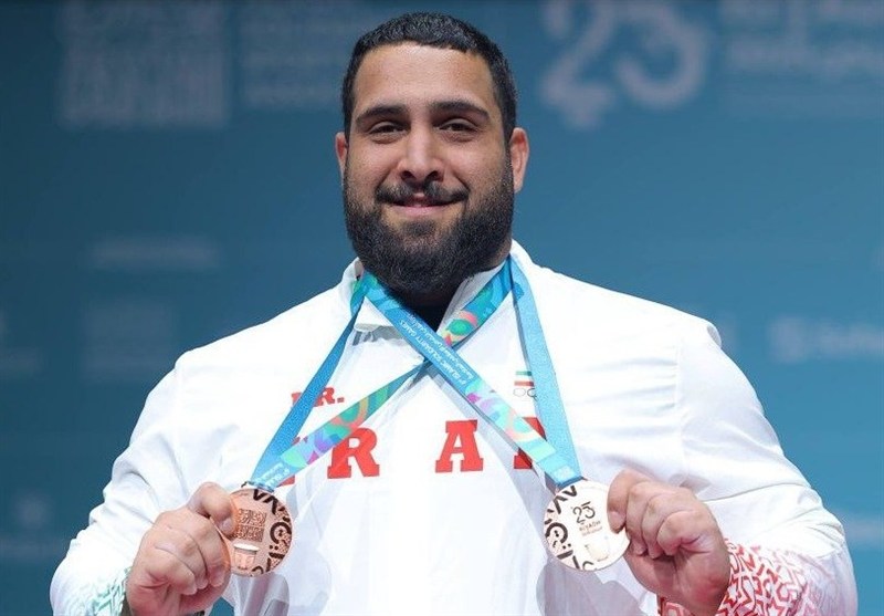 حسن پور: دو مدال برنز برایم طلا بود/ در تمرین 13 کیلوگرم اضافه کردم