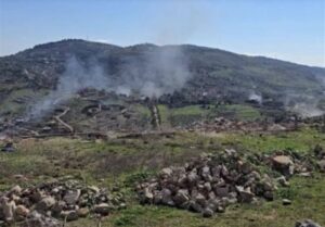 حمله مجدد توپخانه ای و هوایی رژیم صهیونیستی به جنوب لبنان