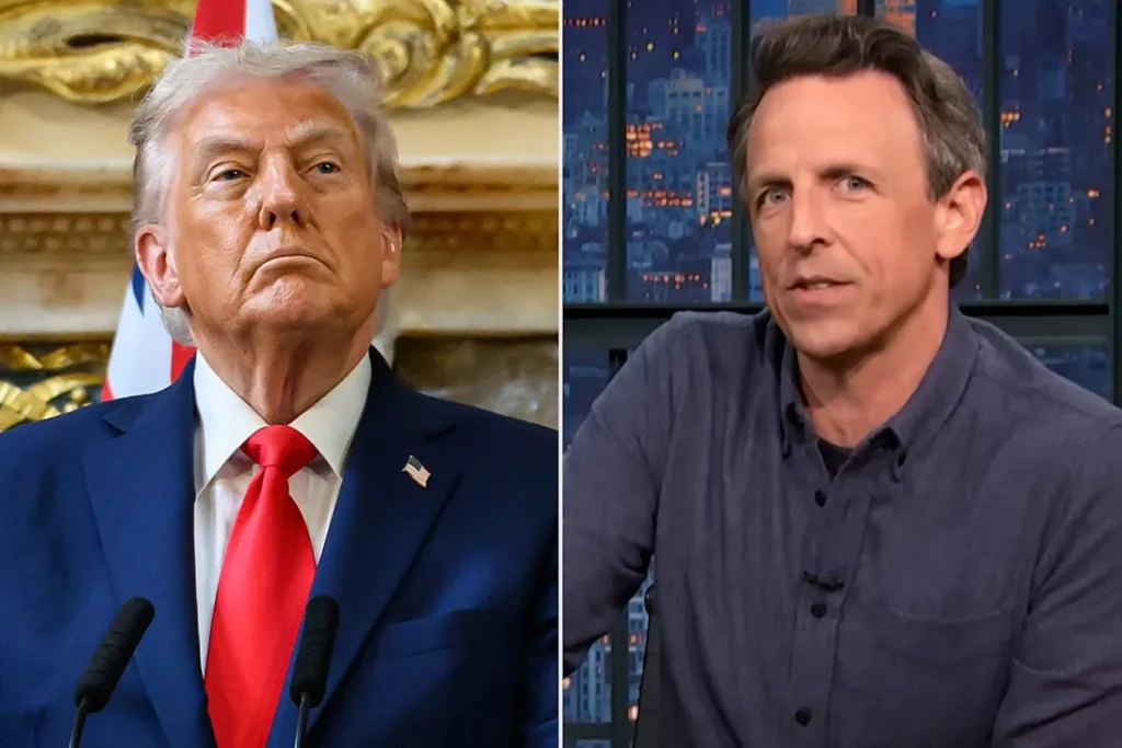 دونالد ترامپ دوباره به مجریان برنامه‌های شبانه حمله کرد این بار هدف ست مایرز بود