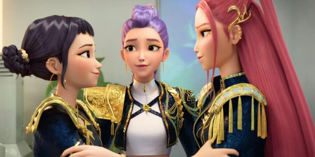 انیمیشن kpop demon hunters