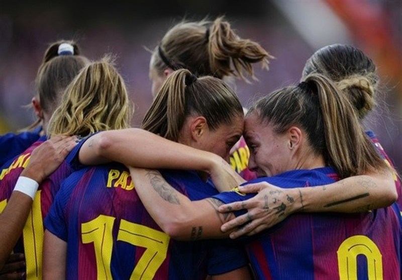 زنان بارسلونا شکست مردان این باشگاه در ال کلاسیکو را جبران کردند