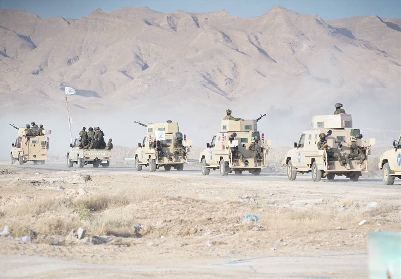 عملیات حشد شعبی عراق در صحرای الانبار و انهدام 4 مخفیگاه داعش