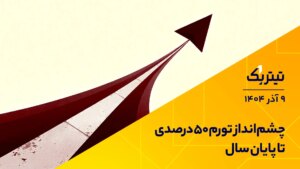 عنوان یک چشم انداز تورم 50 درصدی تا پایان سال