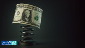 فنر فشرده‌شده دلار باز شد