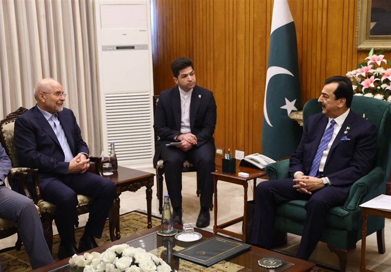 قالیباف با کفیل ریاست‌جمهوری پاکستان دیدار کرد