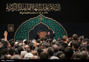 مراسم عزاداری شهادت حضرت زهرا (س) در حسینیه امام خمینی (ره) برگزار شد.