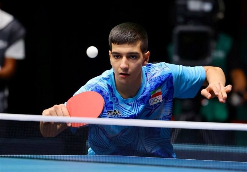 مصدومیت و شکست بنیامین فرجی در یک قدمی مدال مسابقات جهانی تنیس روی میز