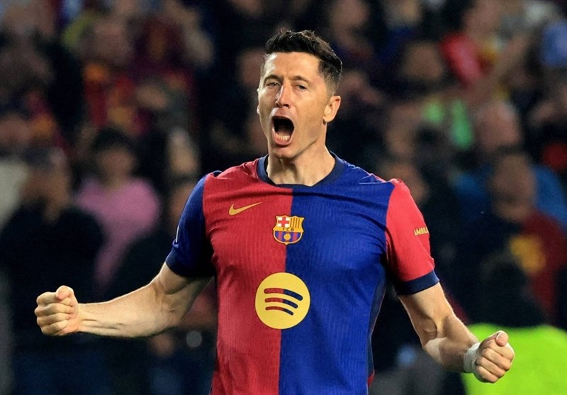 پیروزی بارسلونا با هت‌تریک لواندوفسکی/ بلوگرانا به 3 امتیازی رئال رسید