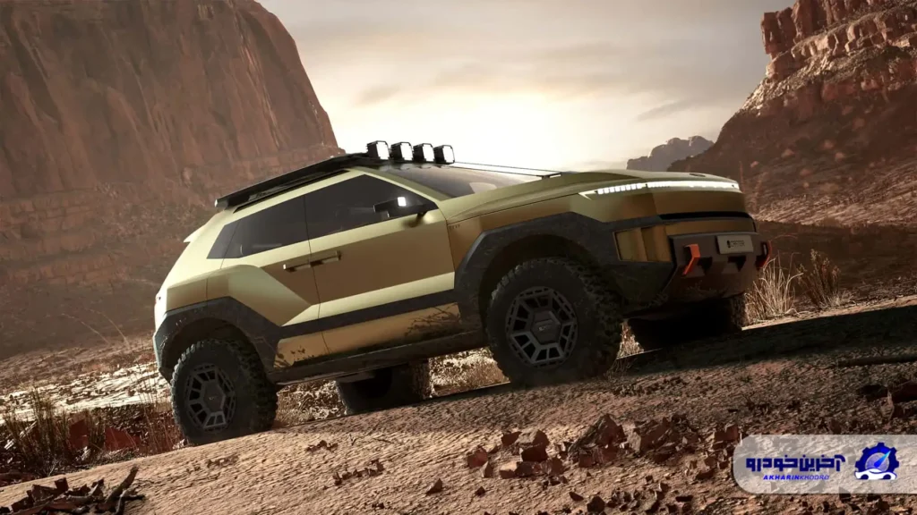 کانسپت هیوندای کریتر (Hyundai Crater) معرفی شد ؛ شاسی بلندی واقعی برای فتح انواع مسیرهای آفرود