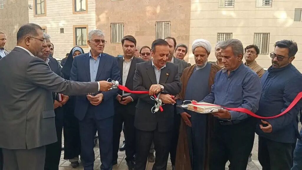 طرح ۱۱۰ واحدی اقشار کم‌درآمد در مینودر قزوین افتتاح شد