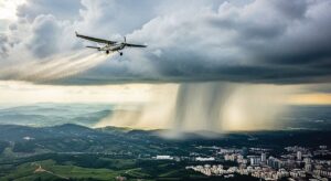 آغاز عملیات بارورسازی ابرها در آسمان تهران