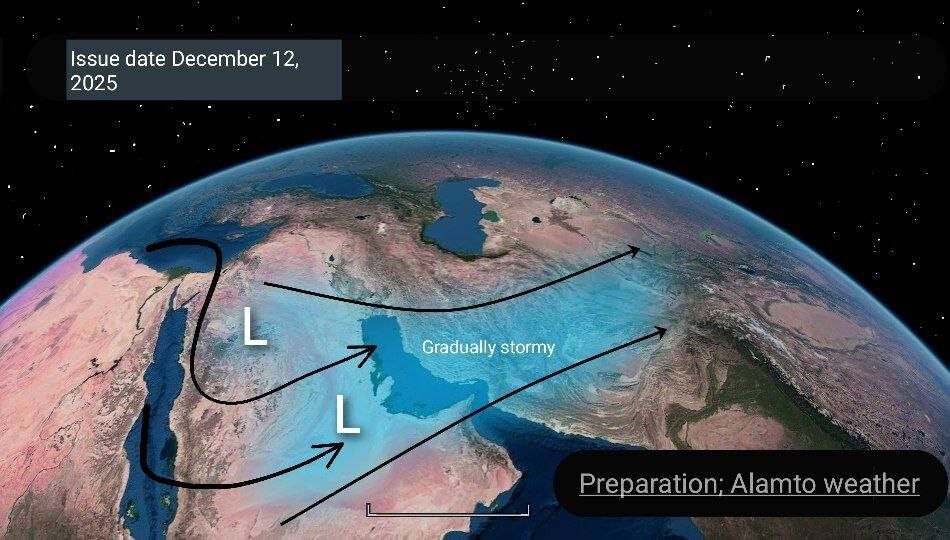 دوره‌ای مرطوب و پربارش در راه جنوب و شرق ایران