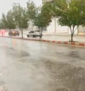 بارش باران و جاری شدن سیلاب در جنوب سیستان و بلوچستان