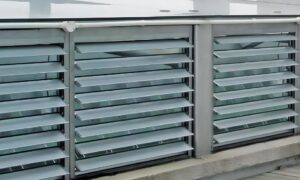 نمادی از زیبایی و کارایی در نمای مدرن ساختمان