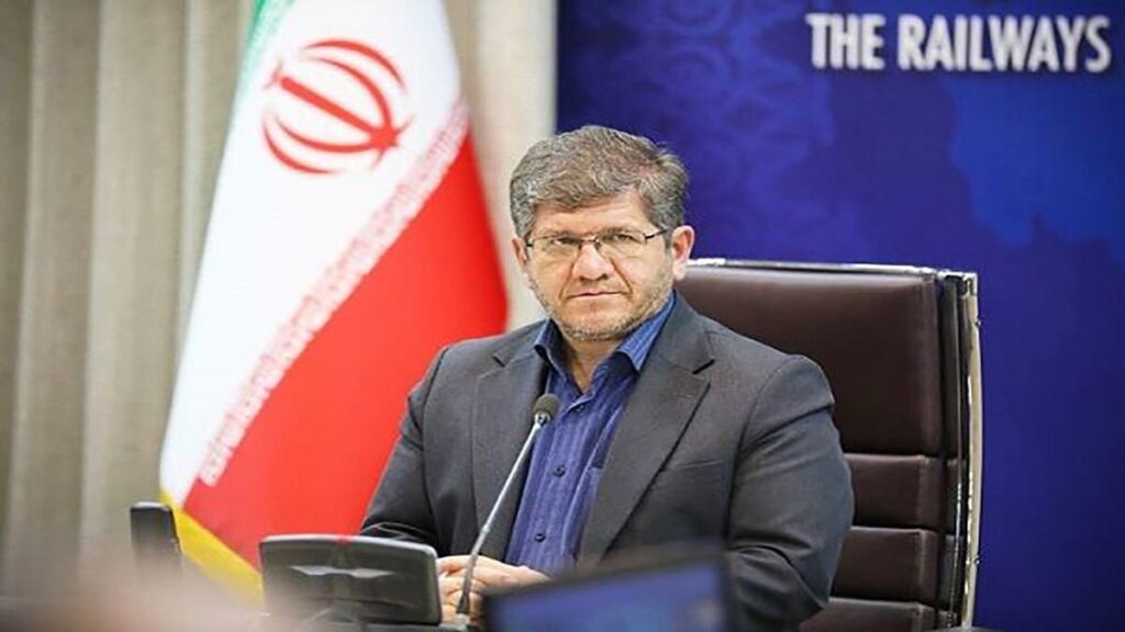 عملیات اجرایی برقی کردن خط ریلی تهران