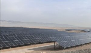 تامین برق شهرک صنعتی شمس آباد زیر سایه پنل های آفتابی