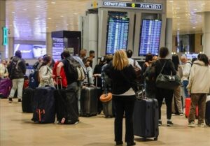 اختلال در فرودگاه بن گوریون باعث ایجاد صف های طولانی شد