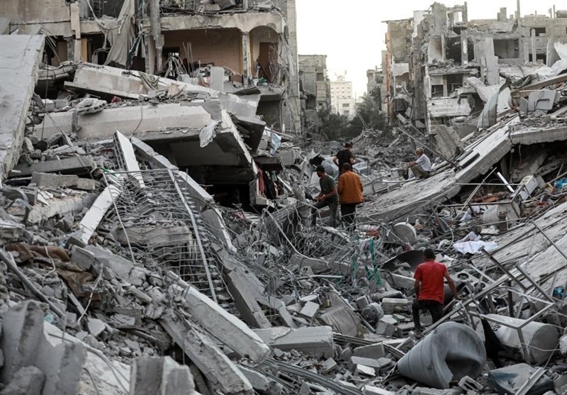 ارتش آمریکا: 60 میلیون تن آوار در غزه وجود دارد