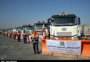 استقرار 120 ماشین آلات و 230 نیروی راهداری در محورهای استان بوشهر