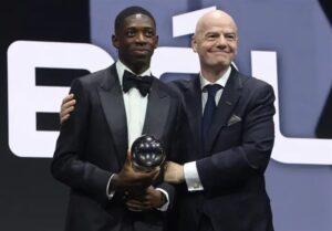 اعلام نامزدهای سال فیفا؛ دمبله بهترین بازیکن شد و انریکه بهترین مربی