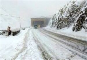 انسداد محور صربستان - راین به دلیل بارش برف