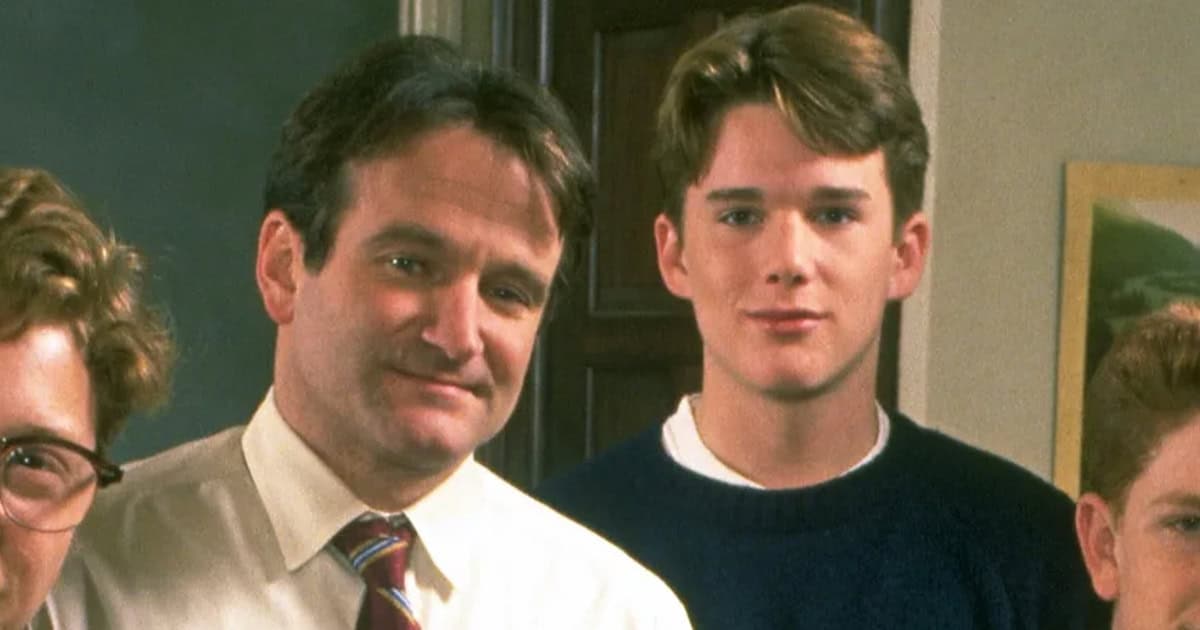 ایثن هاک از دیدار خود با رابین ویلیامز در فیلم Dead Poets Society گفت - گیمفا