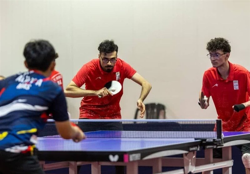 بازی های پاراآسیایی جوانان 4 مدال برنز در تنیس روی میز