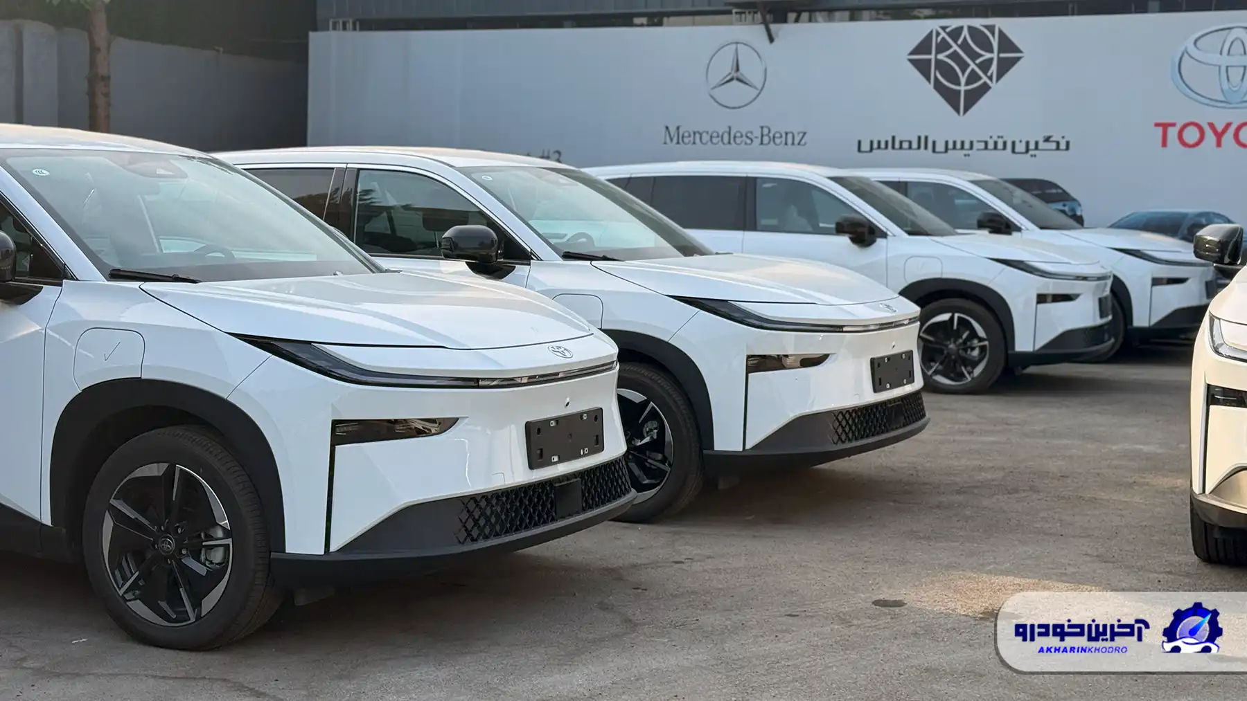 برقی جدید تویوتا با نگین تندیس الماس به ایران آمد