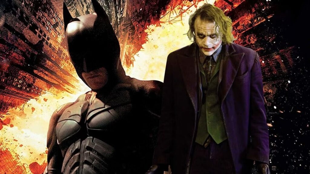 تصویر جالبی از هیث لجر و کریستین بیل در پشت صحنه فیلم شوالیه تاریکی منتشر شد - گیمفا