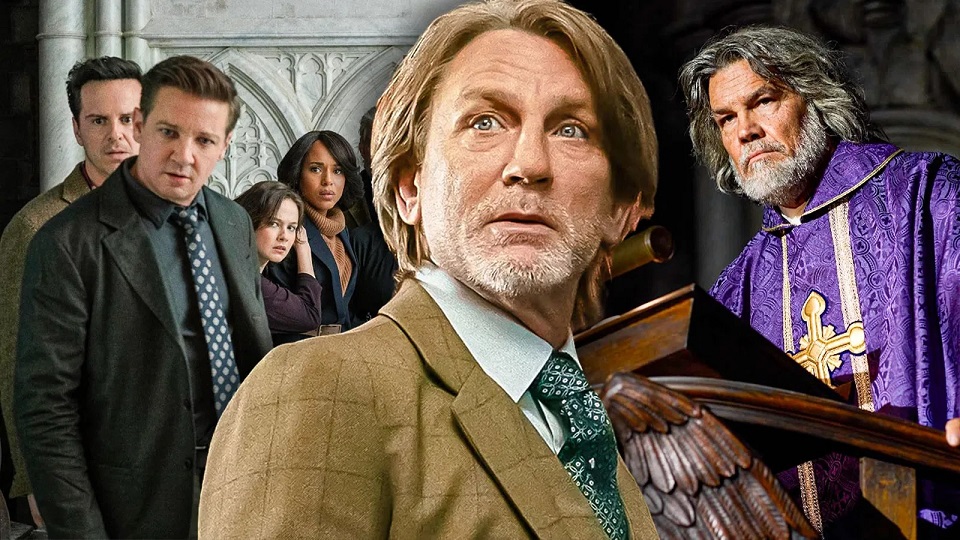 تصویر جدیدی از پشت‌صحنه فیلم Wake Up Dead Man: A Knives Out Mystery منتشر شد - گیمفا