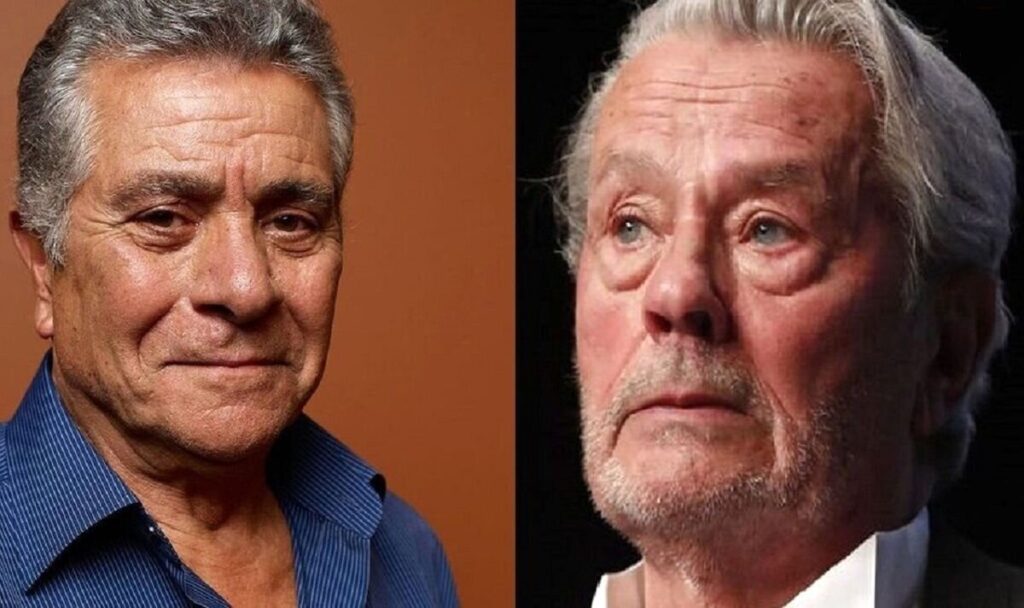 تصویر کمتر دیده‌ شده از دیدار بهروز وثوقی و آلن دلون منتشر شد