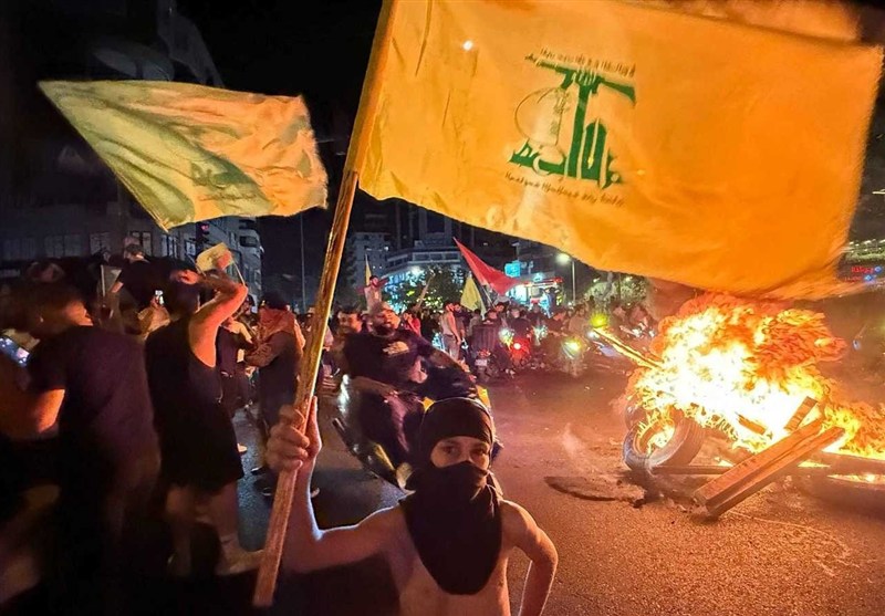 تظاهرات مردم لبنان علیه سازش دولت با رژیم صهیونیستی