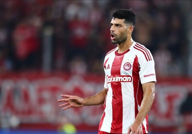 توقف خانگی المپیاکوس در شب گلزنی طارمی