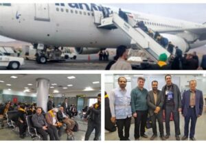 دهمین پرواز عمره خراسان جنوبی به سرزمین وحی انجام شد