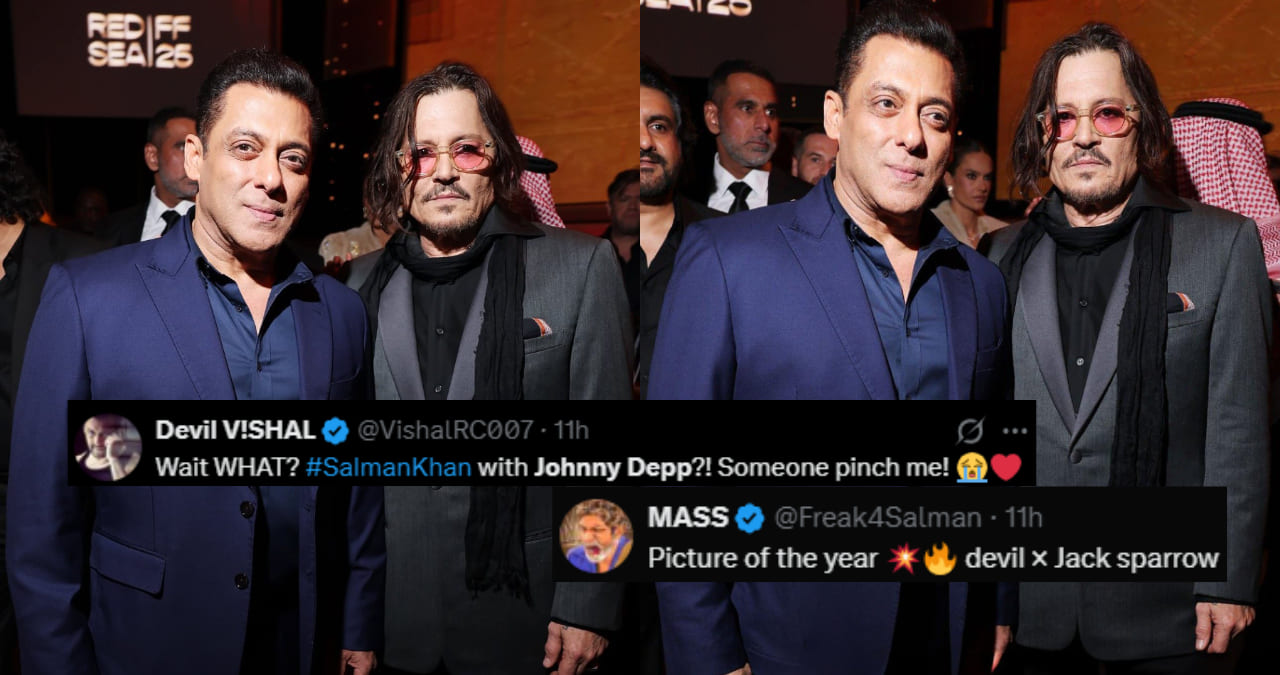 دیدار سلمان خان با جانی دپ در جشنواره فیلم دریای سرخ، فضای مجازی را به هیجان آورد - گیمفا