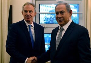 دیدار مخفیانه نتانیاهو با تونی بلر