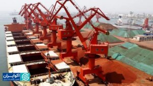 رکوردشکنی ذخایر سنگ آهن در بنادر چین 160 میلیون تن