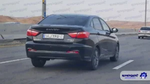 سدان جدید ایران خودرو در حال تست دیده شد ؛ اینووی آماده تولید می شود