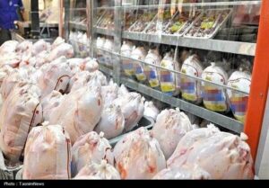 قیمت مصوب مرغ گرم در فارس 155 هزار تومان بود