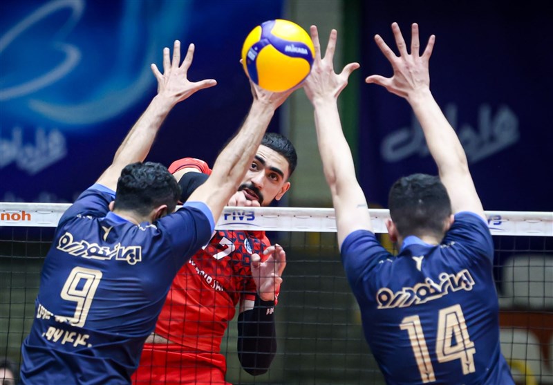 لیگ برتر والیبال پیروزی لیدرها/ طبیعت مغلوب سایپا شد