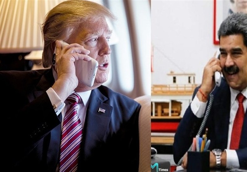 مادورو: یک تماس دوستانه با ترامپ داشتم